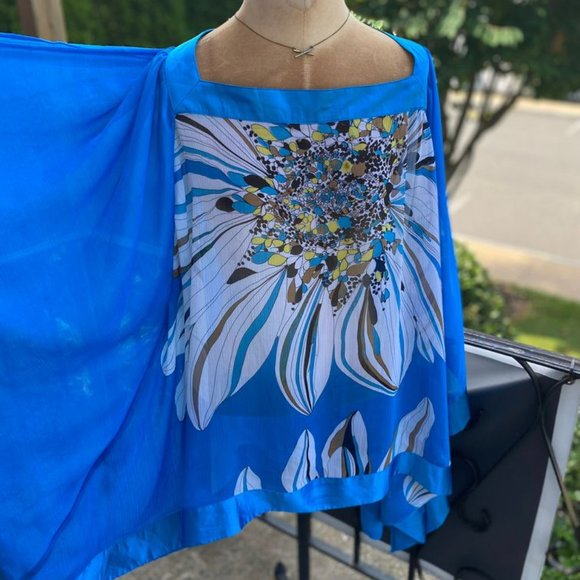 Ashley Stuart Kimono Top Sz 22W - Picture 1 of 5